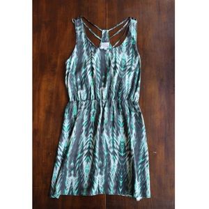 Parker tie-dye mini dress